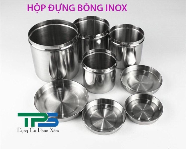 Khay Inox Hạt Đậu  Dành Cho Phun Xăm Thẩm Mỹ | Dụng Cụ Phun  Xăm