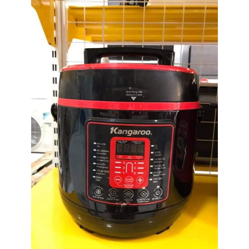 Nồi áp suất Kangaroo KG6P2 6 lít [HÀNG TRƯNG BÀY ĐIỆN MÁY]