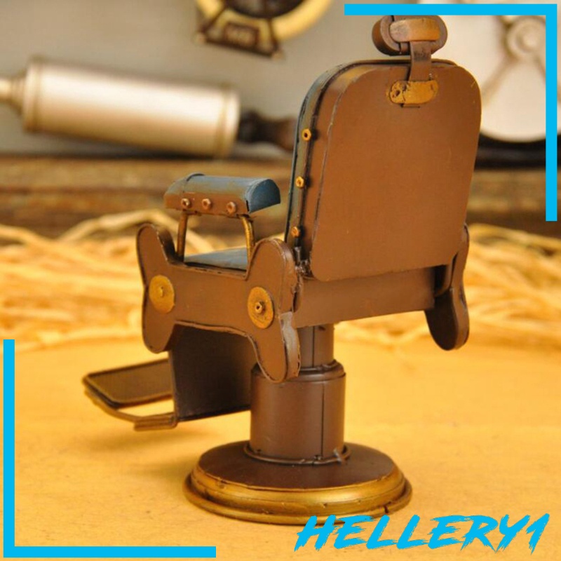 Mô Hình Ghế Cắt Tóc Nghệ Thuật Retro 1 Cái