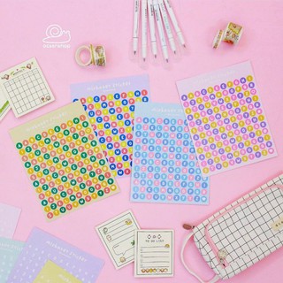 Ốc Sên Shop - Alphabet sticker