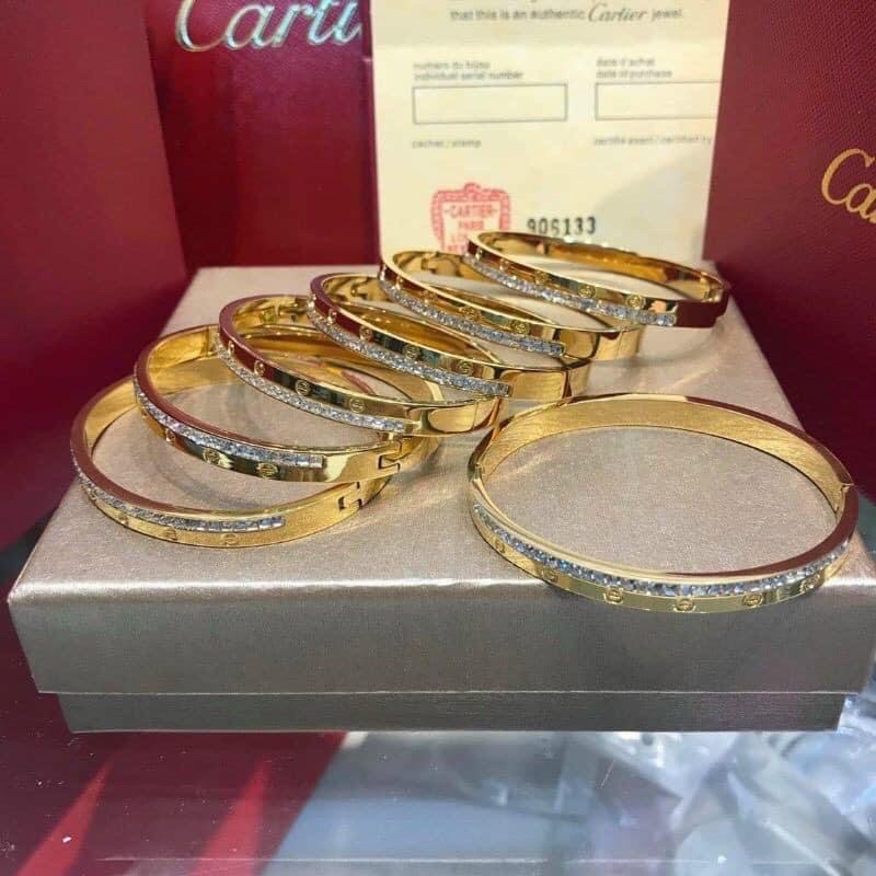 Bộ vòng ximen nữ vòng xi men carter cao cấp