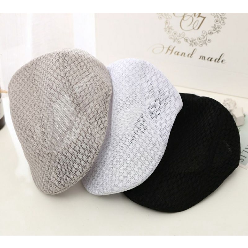 Nón beret lưỡi trai mỏ vịt mũ bê rê thoáng mát nam nữ Lh 0917399527