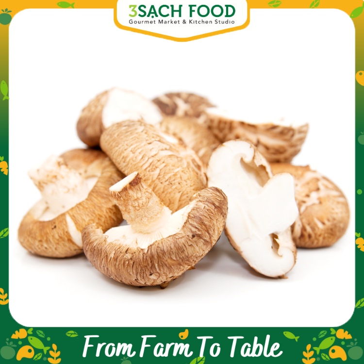 Nấm Hương Tươi THT - 150g/khay