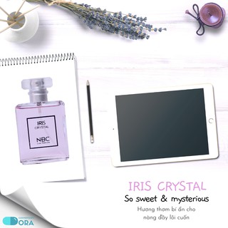 Nước hoa nữ Cao cấp Iris Crystal 50ml (Mauve)
