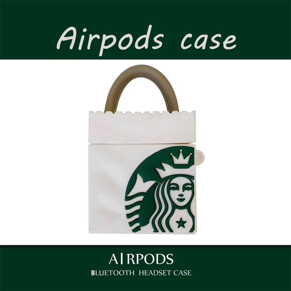 Starbucks AirPods case personality creative wireless Bluetooth headset airpods 1 2 pro protective cover