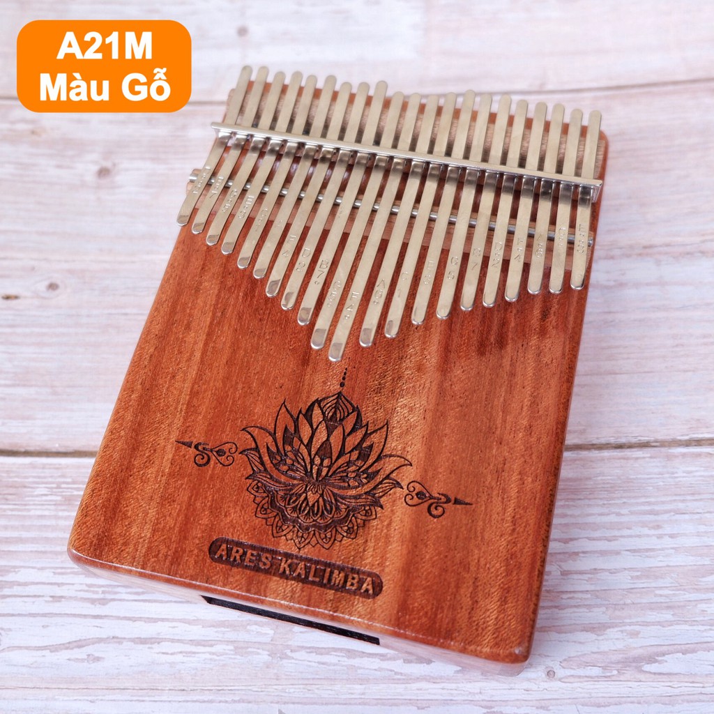 (CÓ CLIP) ĐÀN KALIMBA ARES A21M 21 Phím Gỗ Mahogany-Bản Giới Hạn (Tặng kèm túi chống sốc)