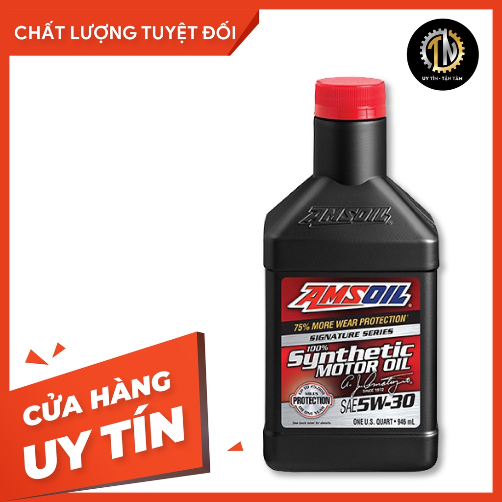 Nhớt động cơ Amsoil Signature Series 5W-30 tay ga - 946ml