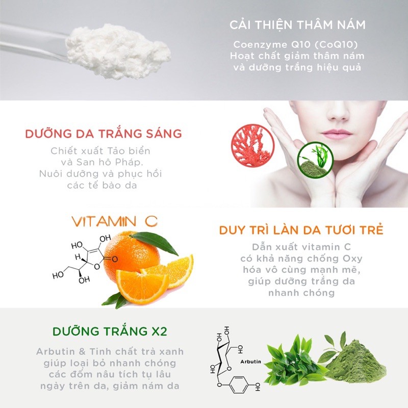 Kem MISS FAIRY Q10 - Dưỡng Trắng - Giảm Thâm Nám - Đốm Nâu - COENZYME Q-10 BEAUTY CREAM 15g