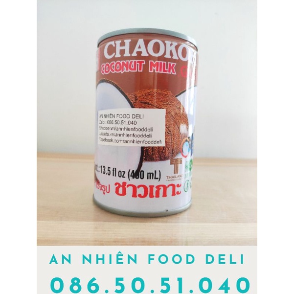 Nước Cốt Dừa Thái Lan Chaokoh 400ml