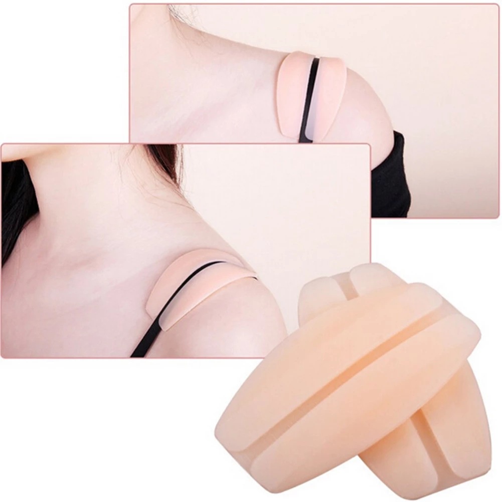 1 Cặp Dây Áo Ngực Silicone Không Trượt