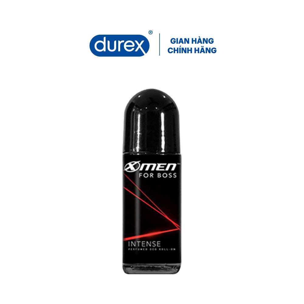 Quà tặng độc quyền Durex - Lăn khử mùi Xmen For Boss Roll on intense 40ml