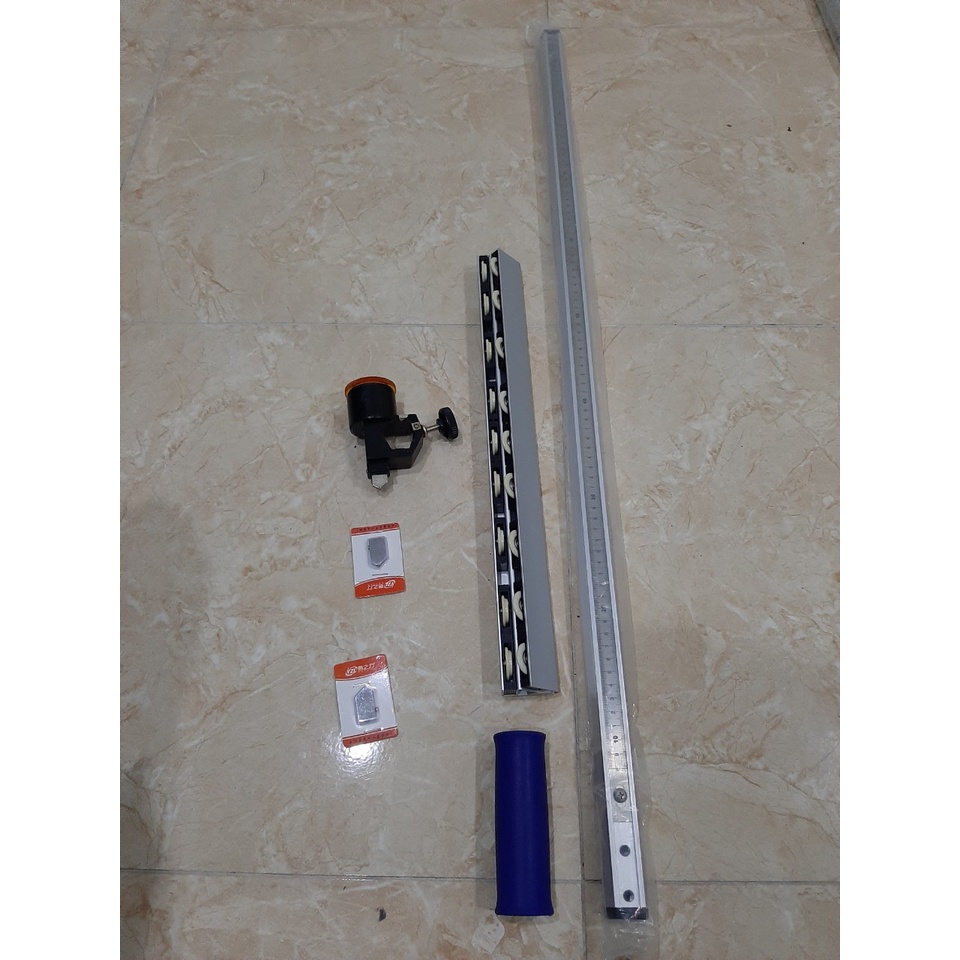 Dao cắt kính chữ T 1,2m. 1,5m cán to 32mm - Hiệu YSD đài loan_ tặng 2 lưỡi sơ cua - bảo hành 6 tháng