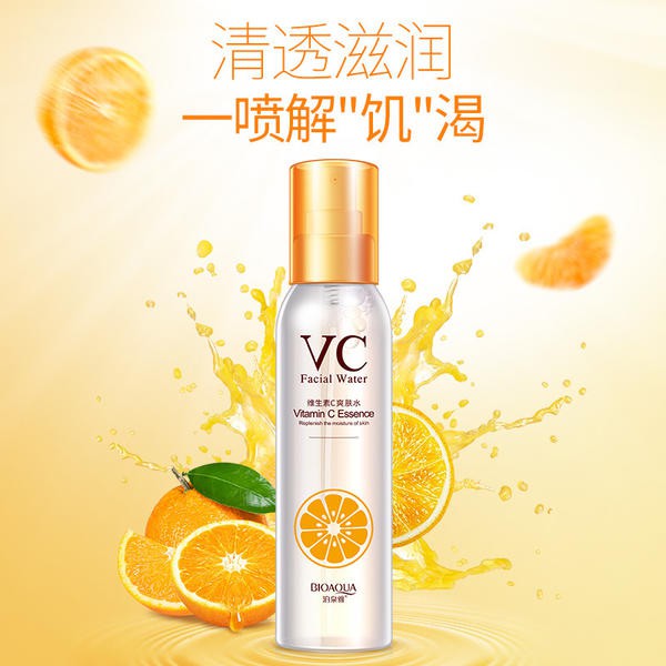 Xịt Khoáng Bioaqua VC Facial Water Vitamin C Essence 150ml