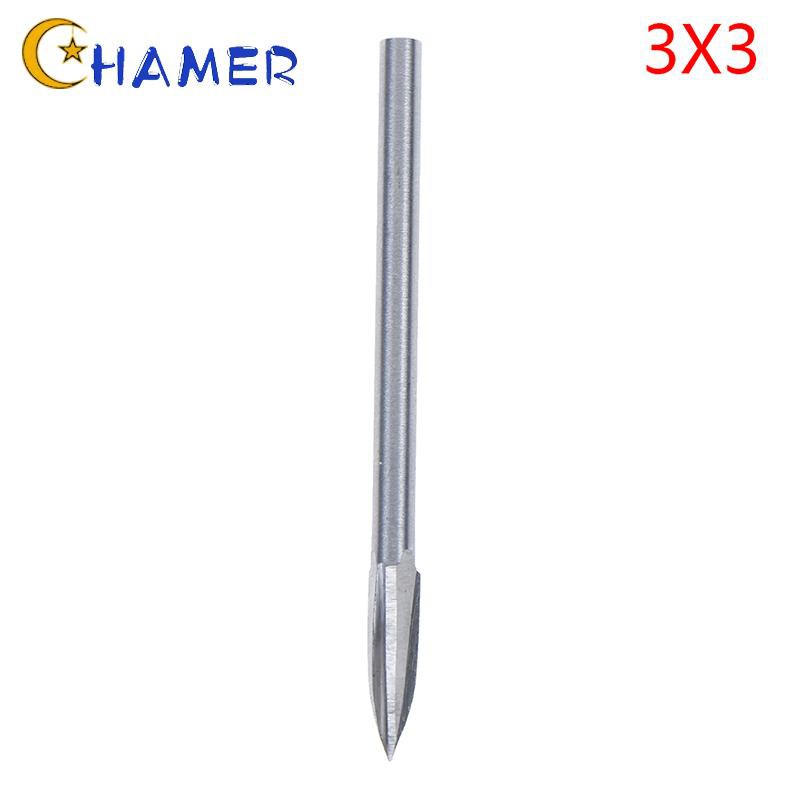 Mũi Điêu Khắc Gỗ 3mm 3-8mm Màu Trắng