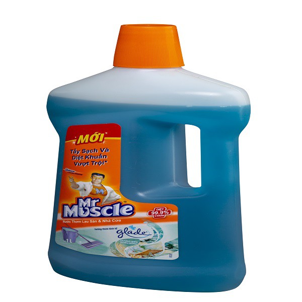 Mr Muscle Nước Lau Nhà Hương Thơm biển phiêu bồng 1000ml