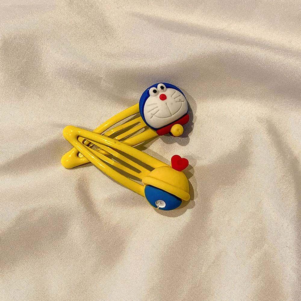 Dây Cột Tóc Hình Doraemon Phong Cách Hàn Quốc Xinh Xắn Cho Nữ