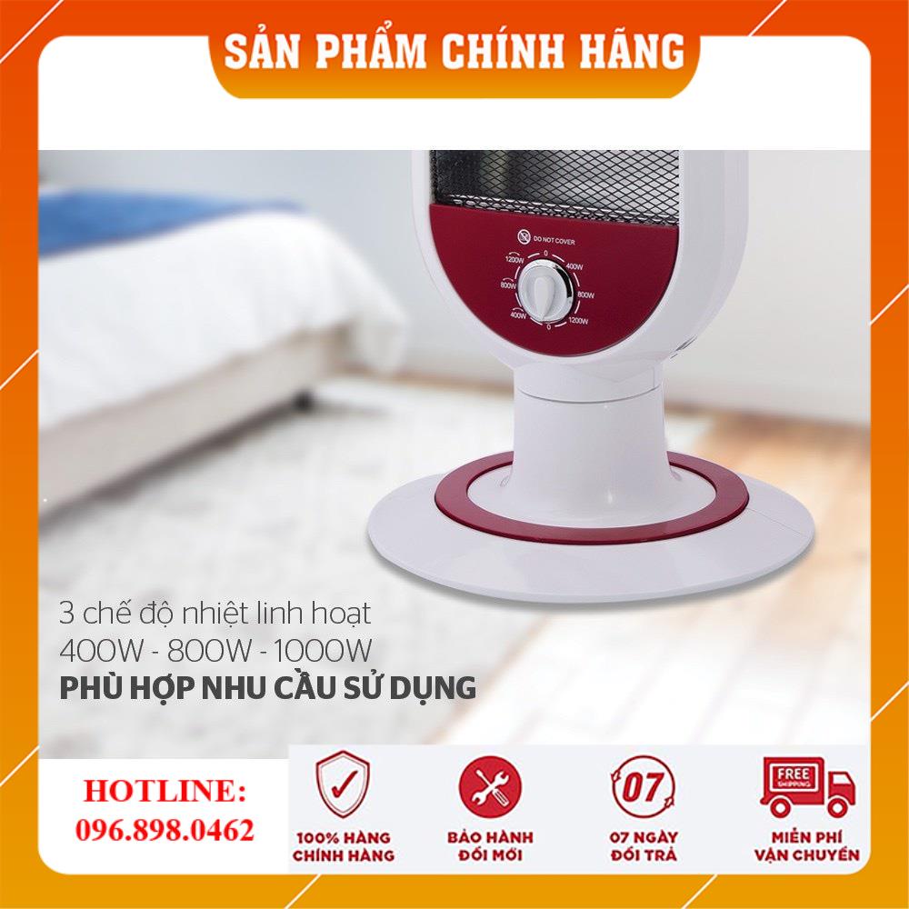 Máy Sưởi Ấm CAMAC [HÀNG VNXK - BẢO HÀNH 24 THÁNG], Quạt Sưởi Ấm Cao Cấp, Đèn Sưởi Halogen CAMAC - Lò Sưởi Điện Đa Năng