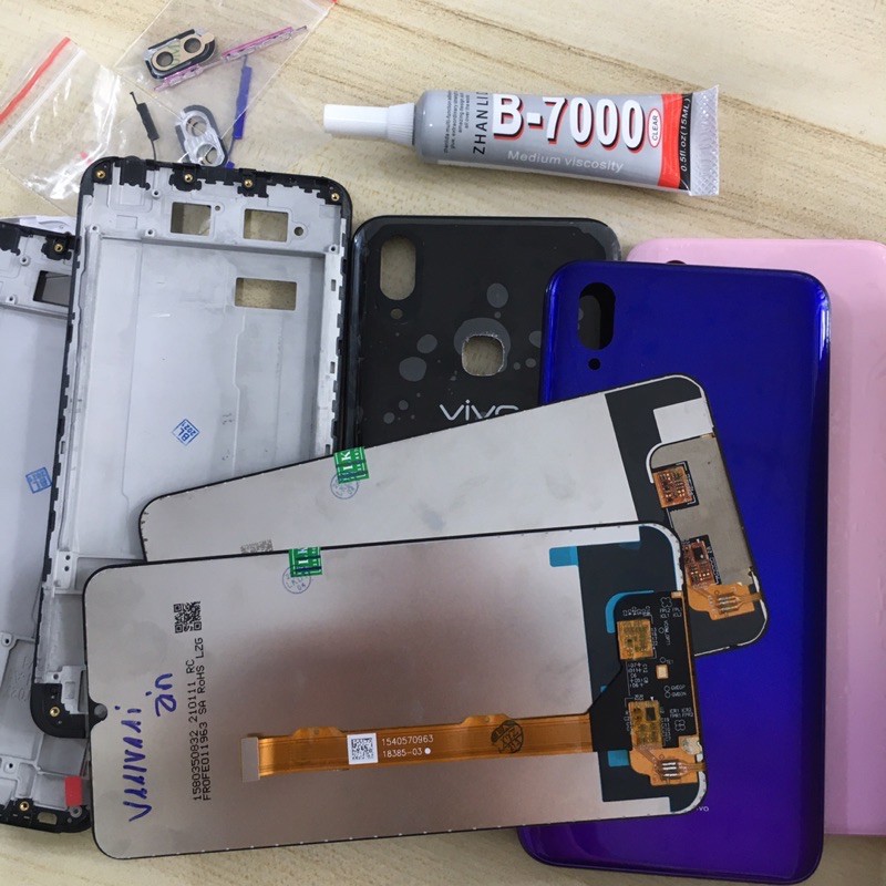 Combo Màn Hình + Bộ Vỏ Sườn ViVo V11i Zin Hàng Cao Cấp (Tặng keo dán màn hình B - 7000)