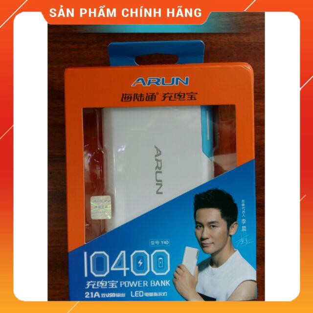 Sạc Dự Phòng 10400mAh Arun