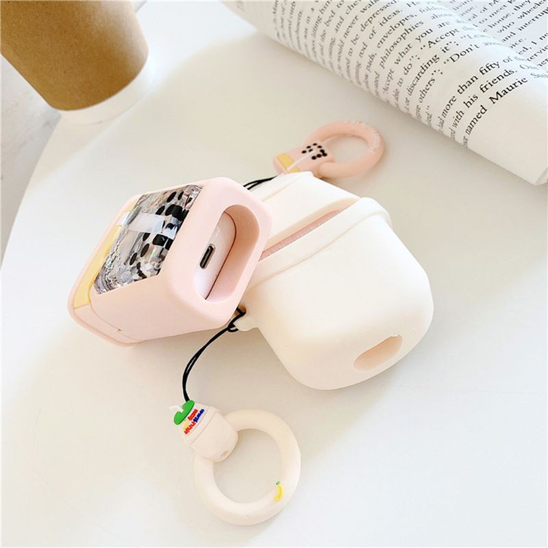 (Hàng Mới Về) Hộp Đựng Bảo Vệ Tai Nghe Không Dây Airpods 12 Kiểu Hoạt Hình Xinh Xắn