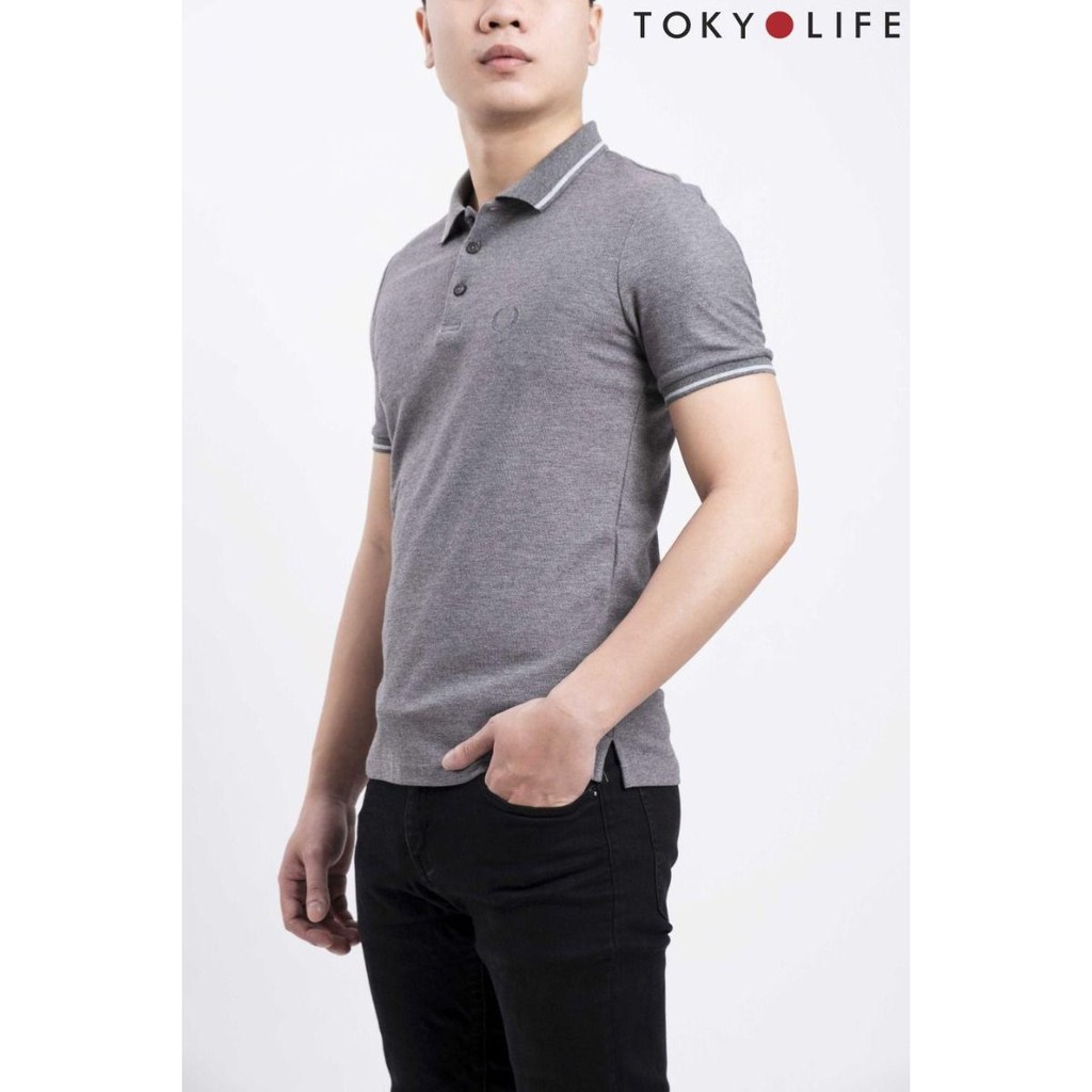 [Mã WABRTKL12 giảm 10% đơn 250K] Áo Polo Nam TOKYOLIFE cổ Đức không chân I7POL502G | BigBuy360 - bigbuy360.vn