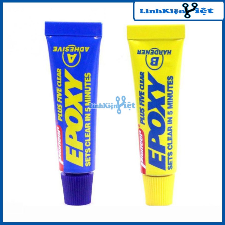Keo Dán 2 Thành Phần AB Expoxy Plus - Đục