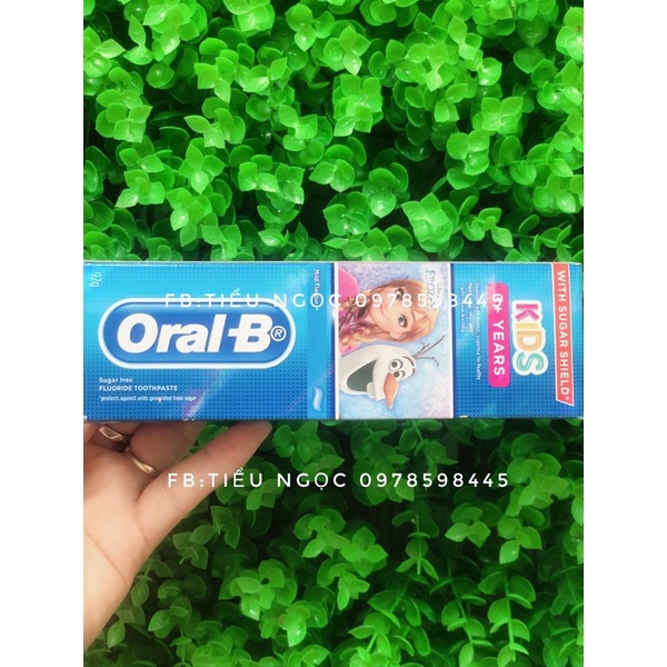 KEM ĐÁNH RĂNG ORAL-B KIDS 3+