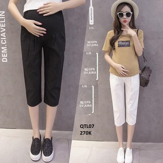 Quần bầu lửng ngố kaki qtl07