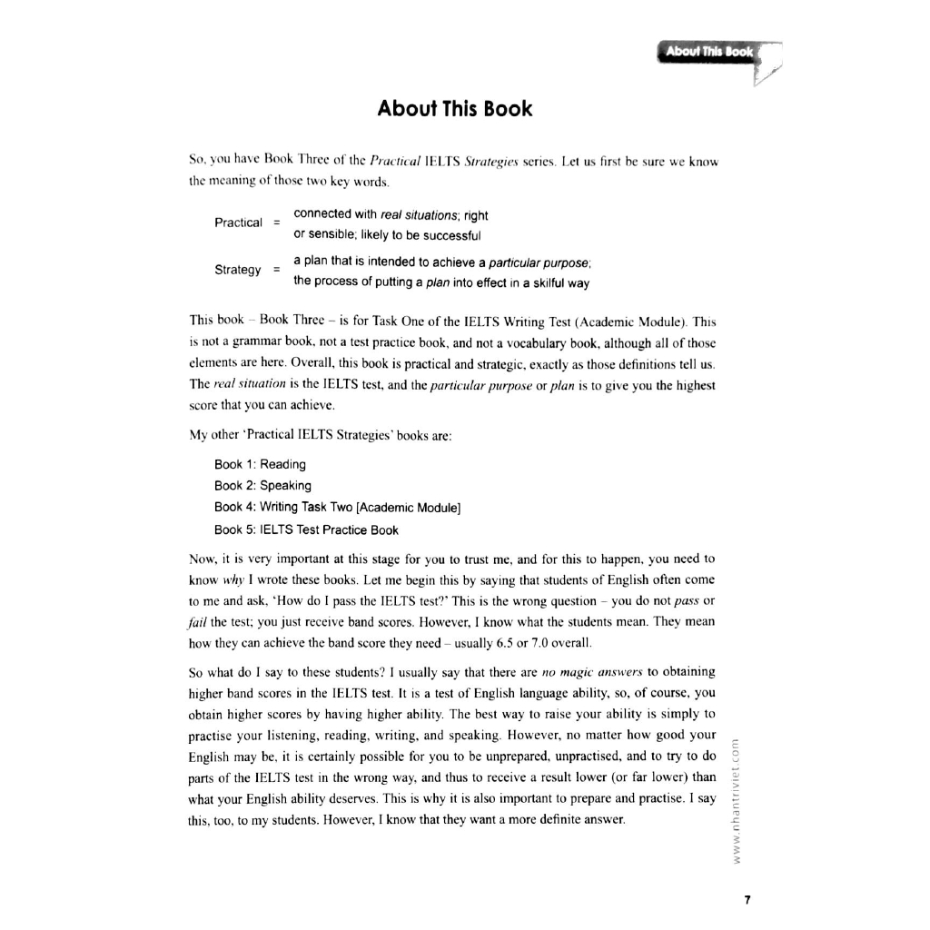 Sách - Ielts Writing Task One