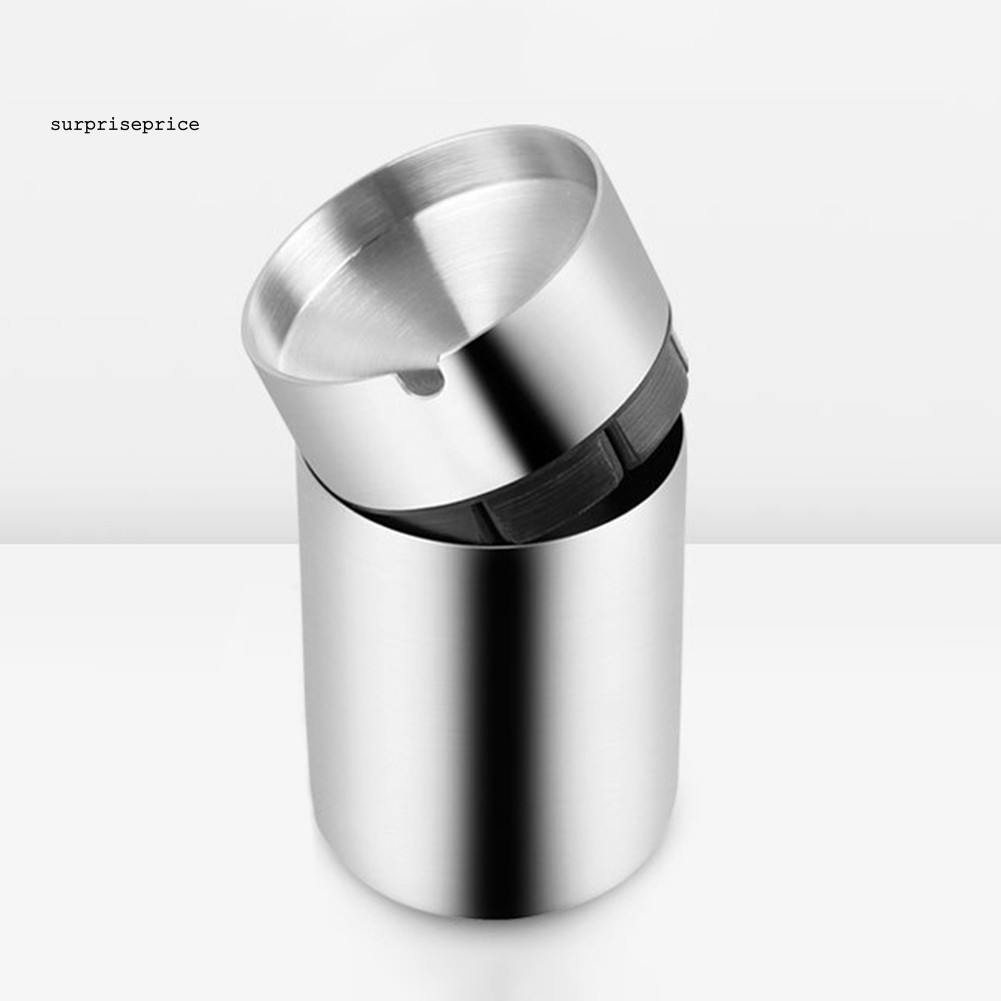 Giá Đỡ Gạt Tàn Thuốc Lá Chống Gió Bằng Thép Không Gỉ Cho Xe Hơi