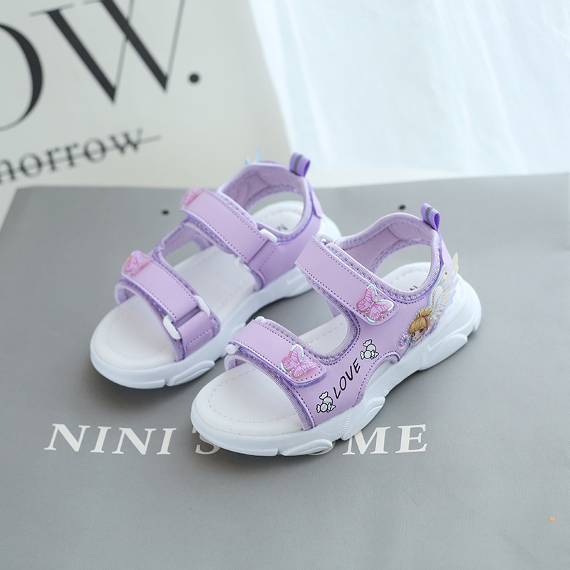 Sandal đi học cho bé gái.giày sandal  dép quai hậu cho trẻ em  đẹp mềm nhẹ thời trang hàng Quảng Châu V581