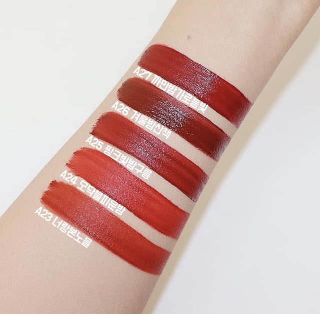 [Mã COSFS4 giảm 10% đơn 150K] ( Version 5 ) Son kem Black Rouge Air Fit Velvet Tint Ver 5: Night Series | Bam | | BigBuy360 - bigbuy360.vn