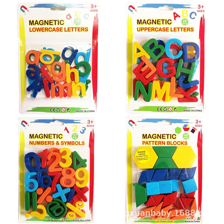 Set Chữ Cái Bằng Nam Châm Giúp Bé Học Toán