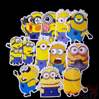 Sticker/ Hình dán hoạt hình Minions (Combo 10-50 hình khác nhau)