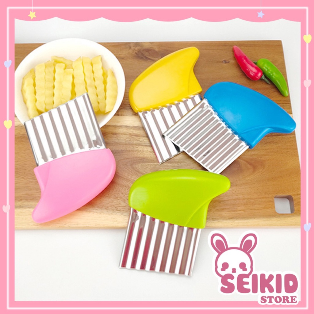 Dao lượn sóng cắt rau củ quả cho bé ăn dặm BLW Seikid Store