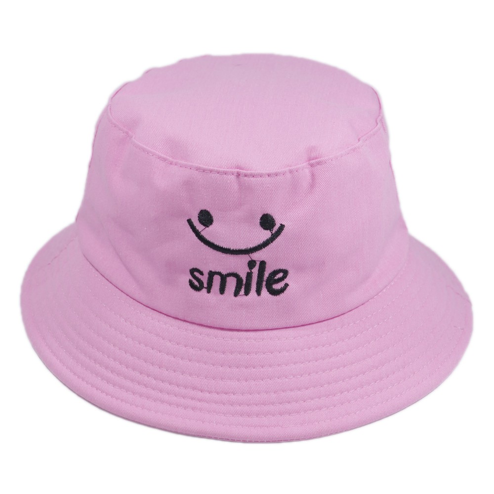 [ HANHPRO1 GIẢM 5K ] Mũ tai bèo vành nhỏ nụ cười smile nón tai bèo nữ mặt cười với chất liệu cotton cao cấp thoáng mát