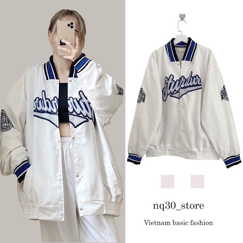 RẺ VÔ ĐỊCH ÁO KHOÁC BOMBER DÙ CÁ TÍNH