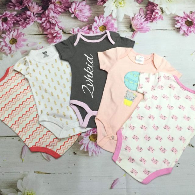 Body cộc cho bé gái đến 6 month chất đẹp