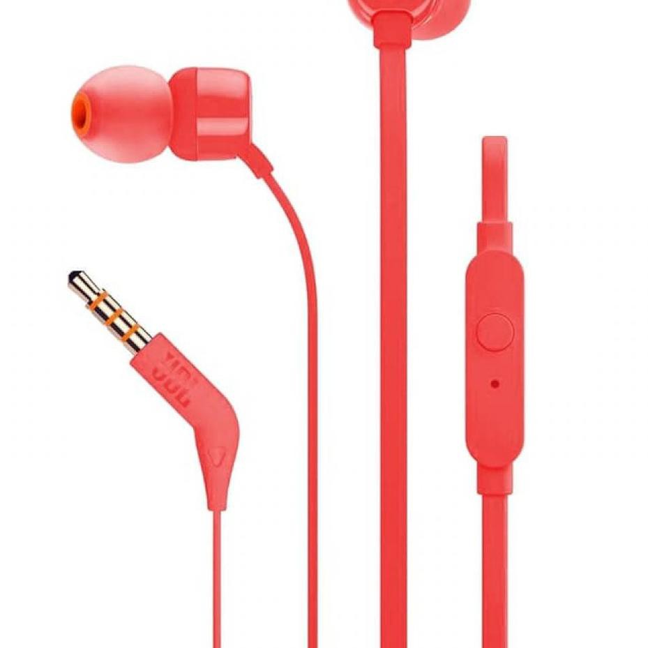 Tai Nghe Nhét Tai Murmer < Ust Jbl T110 Chính Hãng Có Mic Và Cáp Phẳng