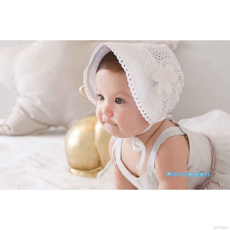 Mũ chống nắng phong cách công chúa đáng yêu cho bé gái