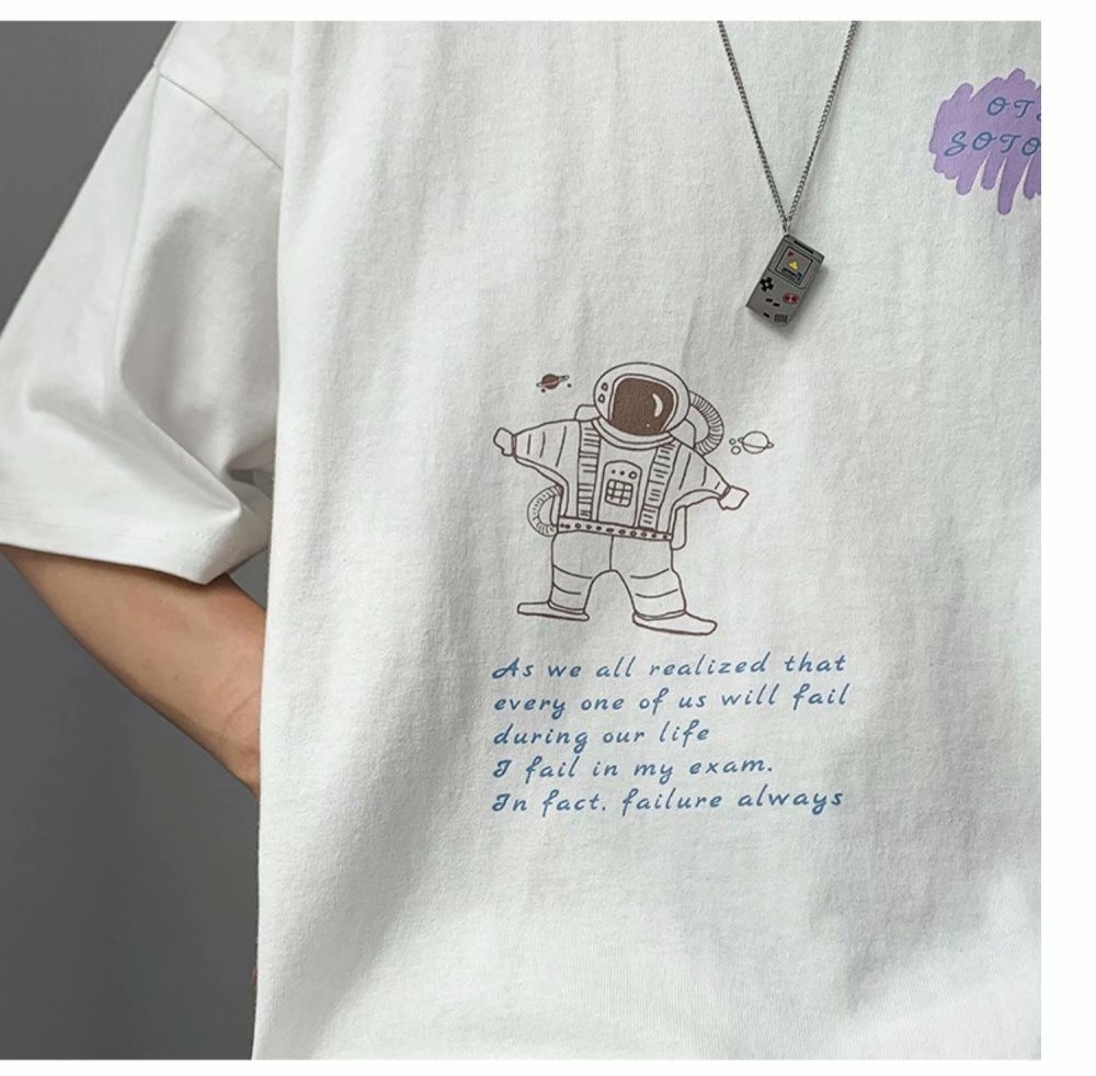 Áo Thun Nam Tay Ngắn In Hình Cá Tính Size M-5Xl