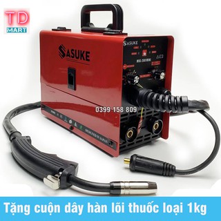 Máy Hàn Mig Sasuke 200 MINI 3 Chức Năng, Máy hàn Mig không khí Tặng Kèm 1 Cuộn Dây 1Kg