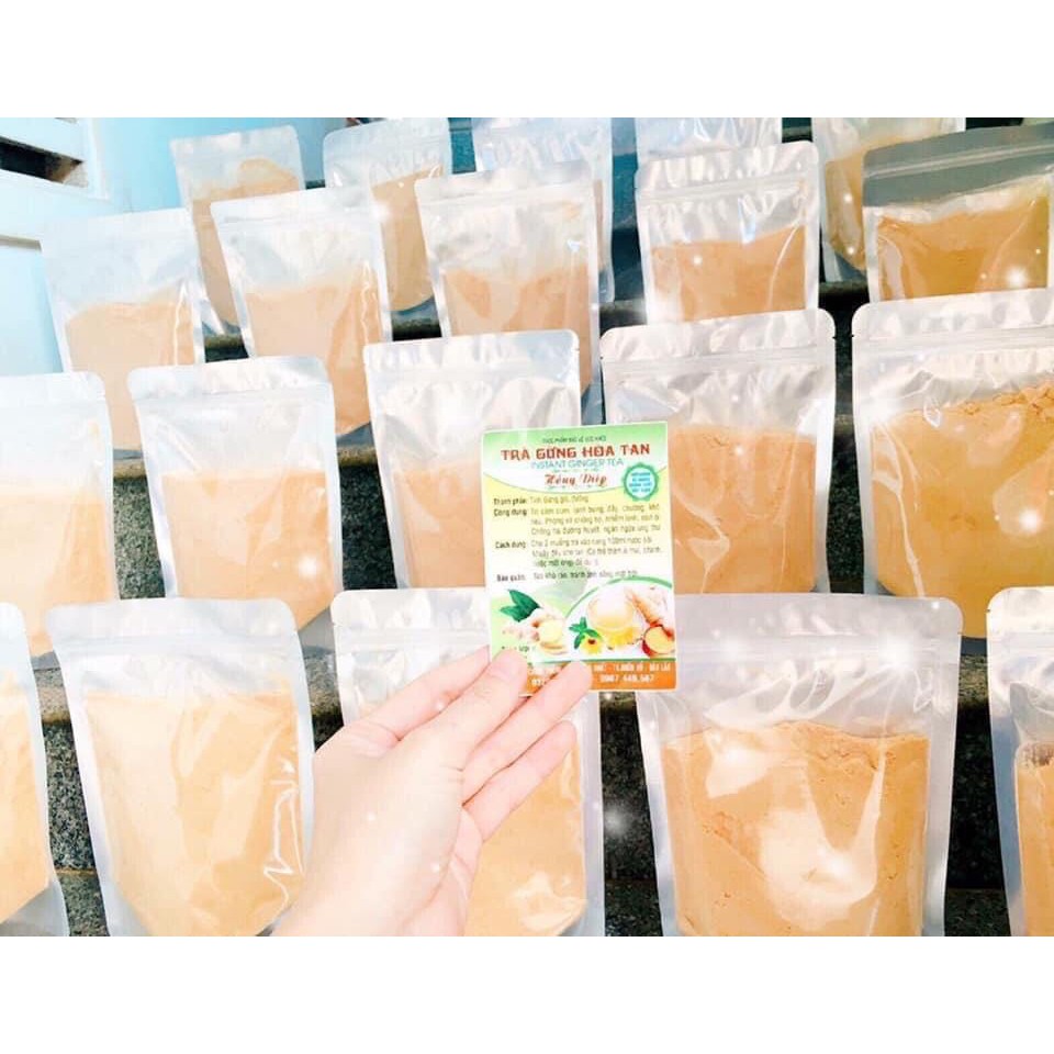 Trà gừng nguyên chất hòa tan (0.5kg)