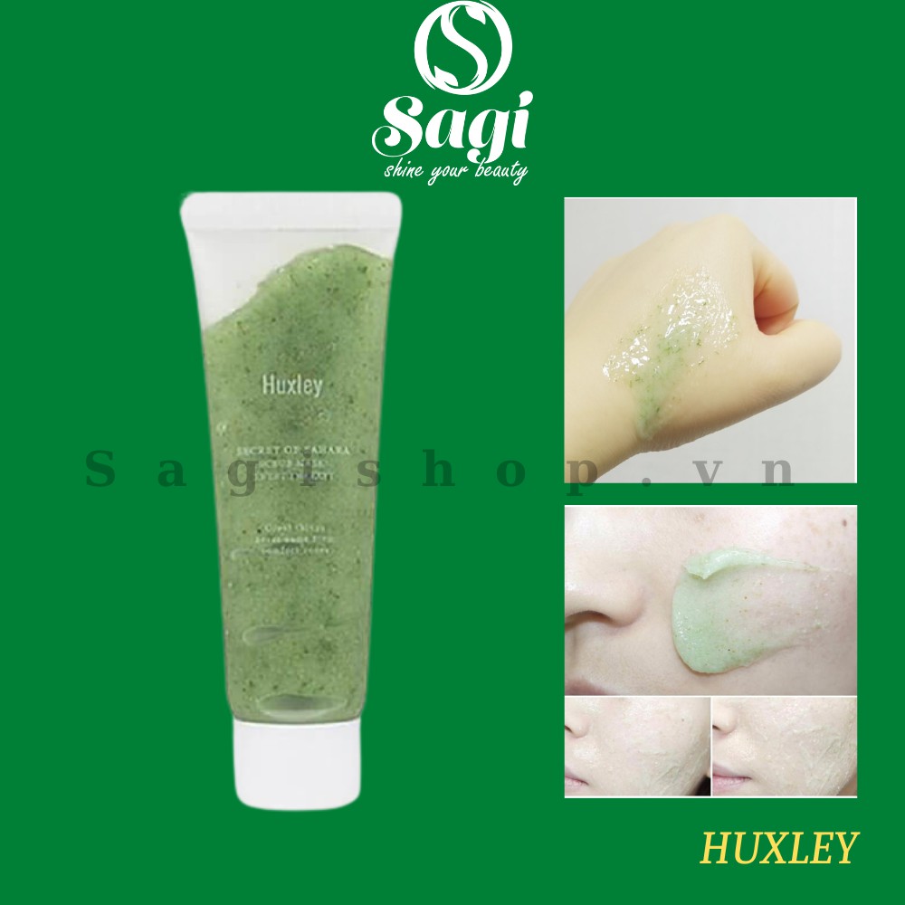 Tẩy Tế Bào Chết Huxley Secret Of Sahara Scrub Mask Mặt Nạ Dưỡng Da Chiết Xuất Từ Xương Rồng