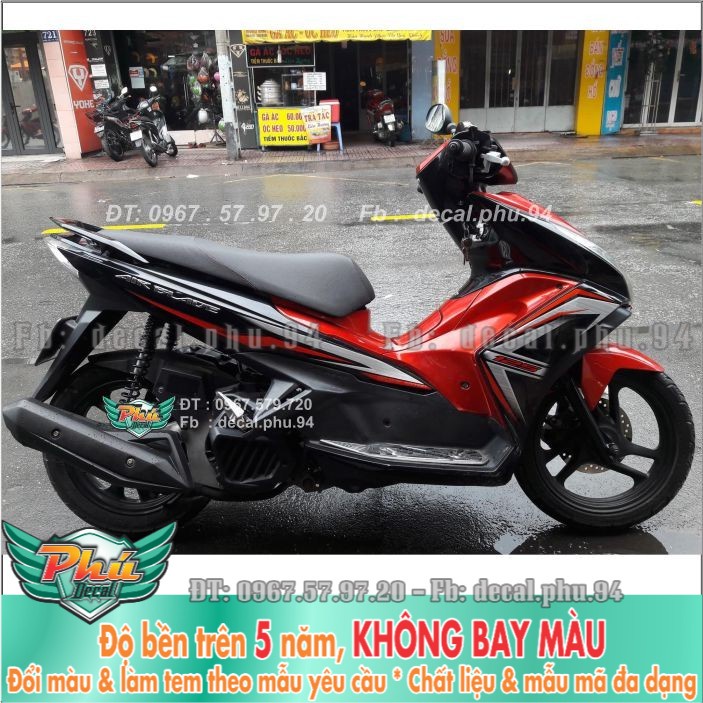 Tem rời cover Airblade Cam đen Uv (H) -1