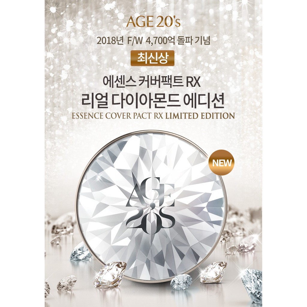PHẤN TƯƠI AGE 20’s ESSENCE COVER PACT VX Season 8 SPF50+/PA+++(hàng chính hãng) | BigBuy360 - bigbuy360.vn