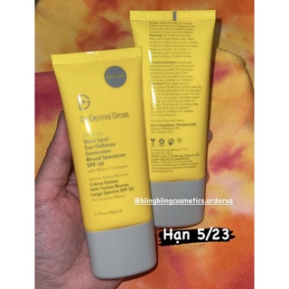 Kem chống nắng dr. dennis gross skincare all-physical dark spot sun defense spf 50 fullsize 30 - 50ml $42