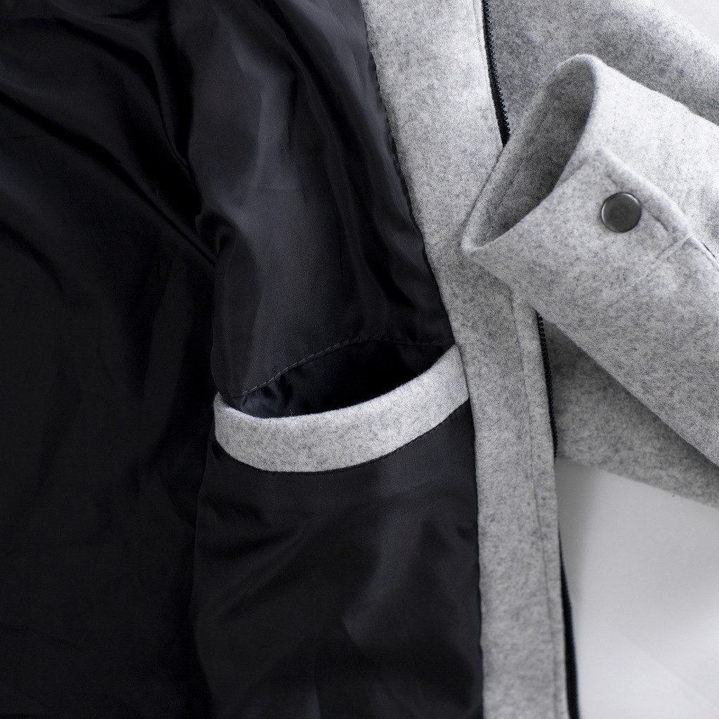 Áo khoác dạ nam phong cách Hàn Quốc cao cấp LADOS-2061 ấm áp, sang trọng, dễ phối đồ