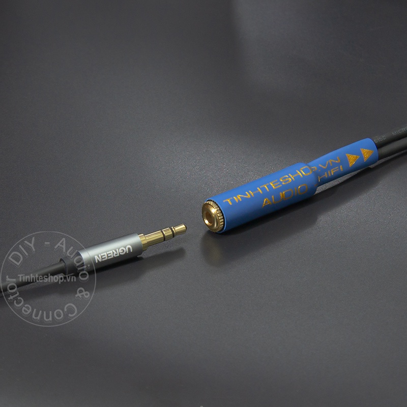 Cáp 3.5 ra AV DIY 0.2M đến 3M - 3.5mm cái to 2 RCA đực cable Soundking