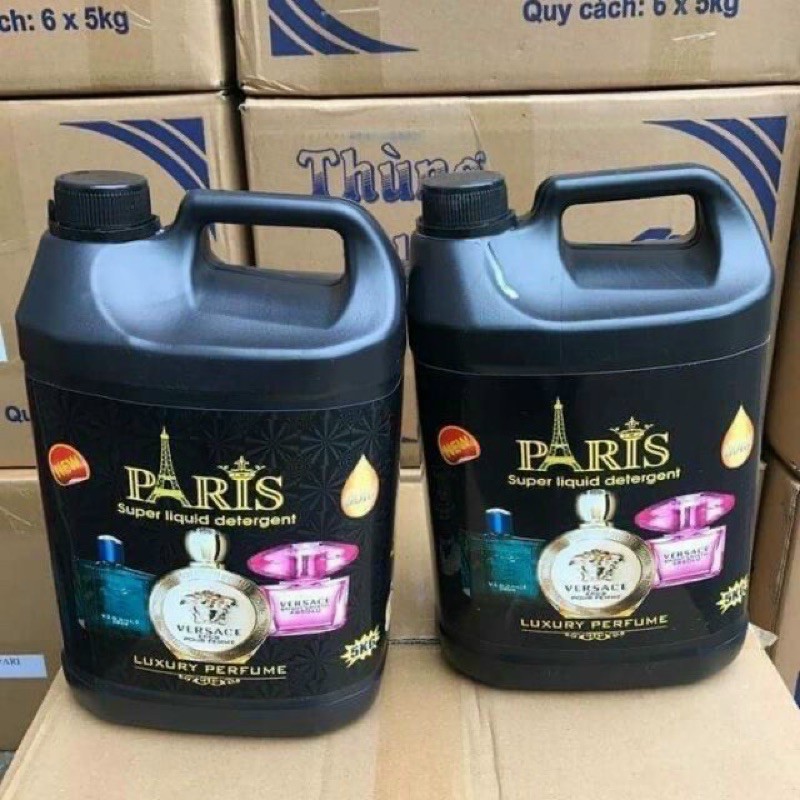 Nước Giặt Paris Hương Nước Hoa 9in1 can 5L +